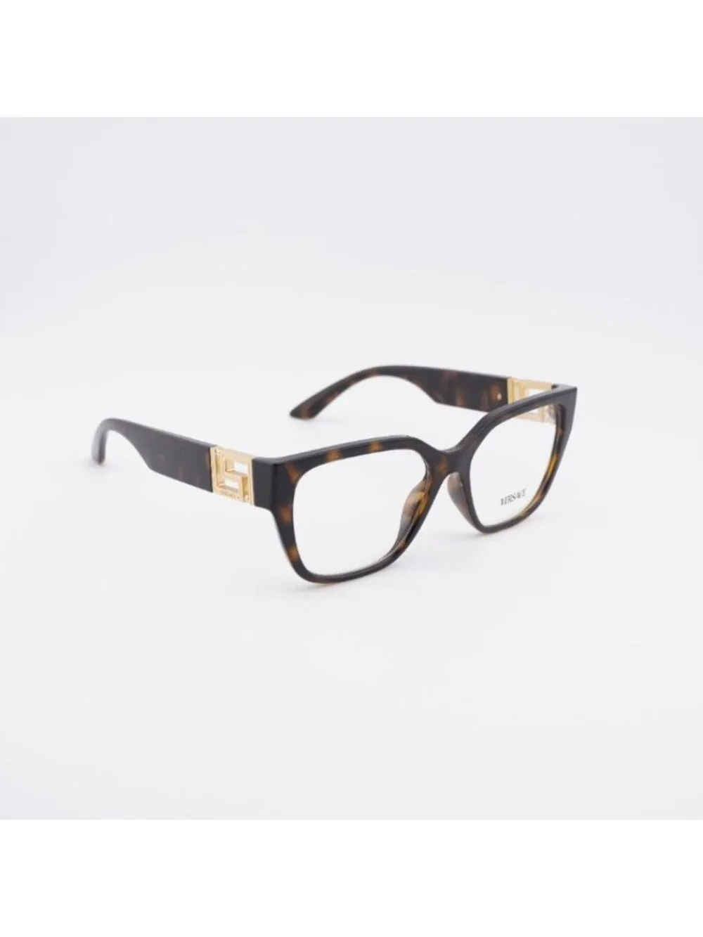 Versace VE3387U 108 Eyeglasses Havana 54mm Square Frame